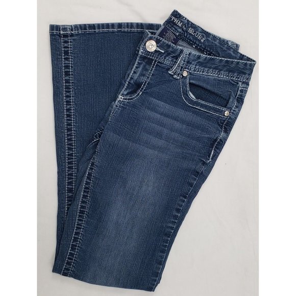 Rhythm in Blues ~ Women's Jeans ~ Embellished ~ Sz 6R - Picture 4 of 12